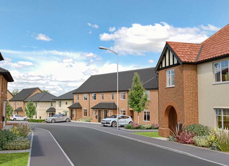 Housing development picture for Wensum View