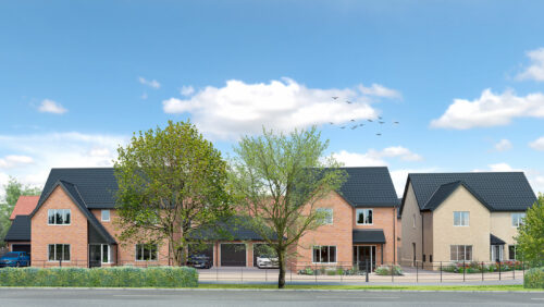 Housing development picture for 2 Chapman Road, Green Lane West, Rackheath, Norfolk, NR13 6GG